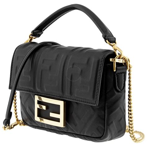 baulette fendi b bag|fendi leather baguette.